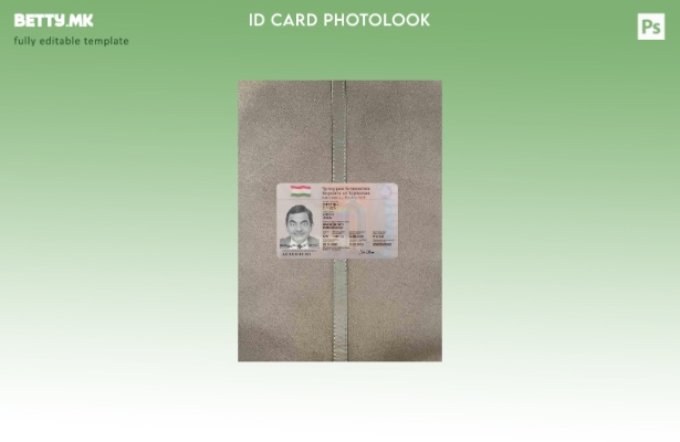 модерен стил Таџикистан ID photolook ПРЕДЕН шаблон